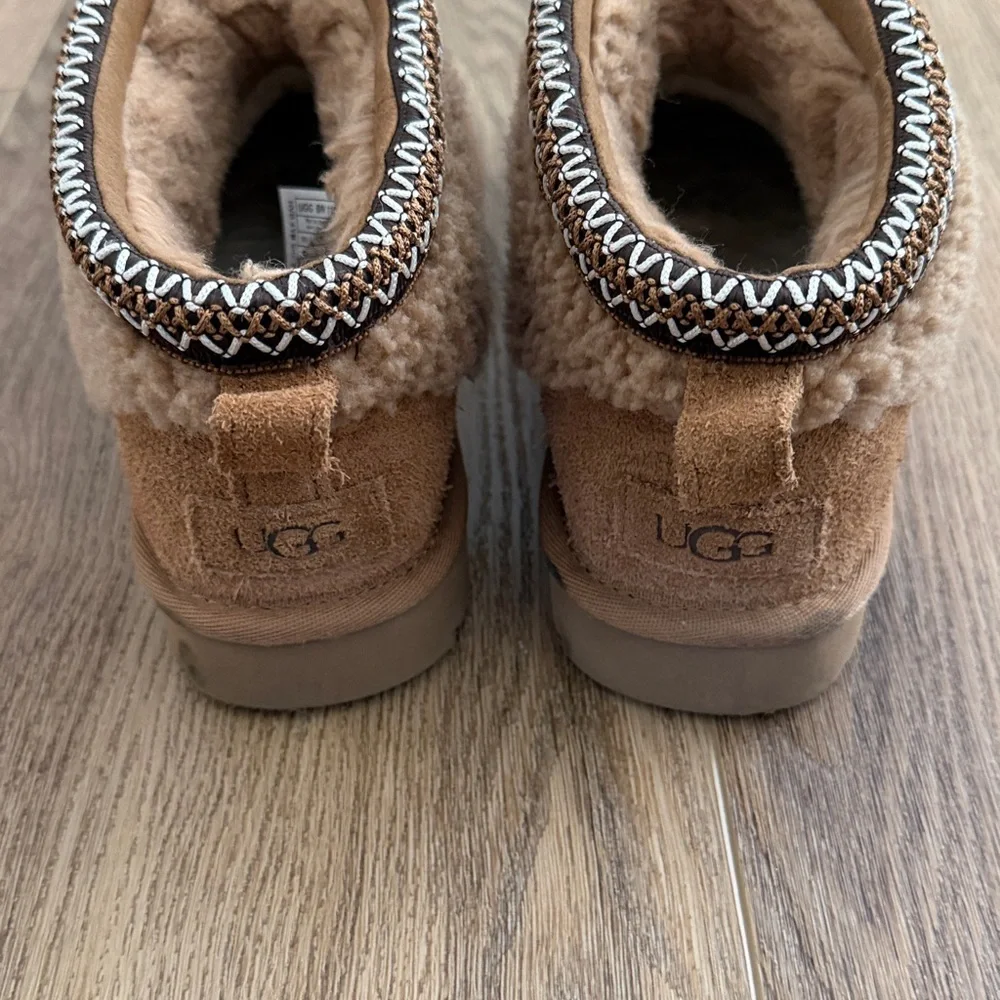 UGG Chestnut Shearling-Lined Slip-On
